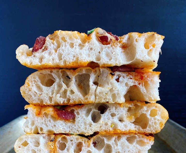 The Cooking of Joy: No Knead Sourdough Focaccia