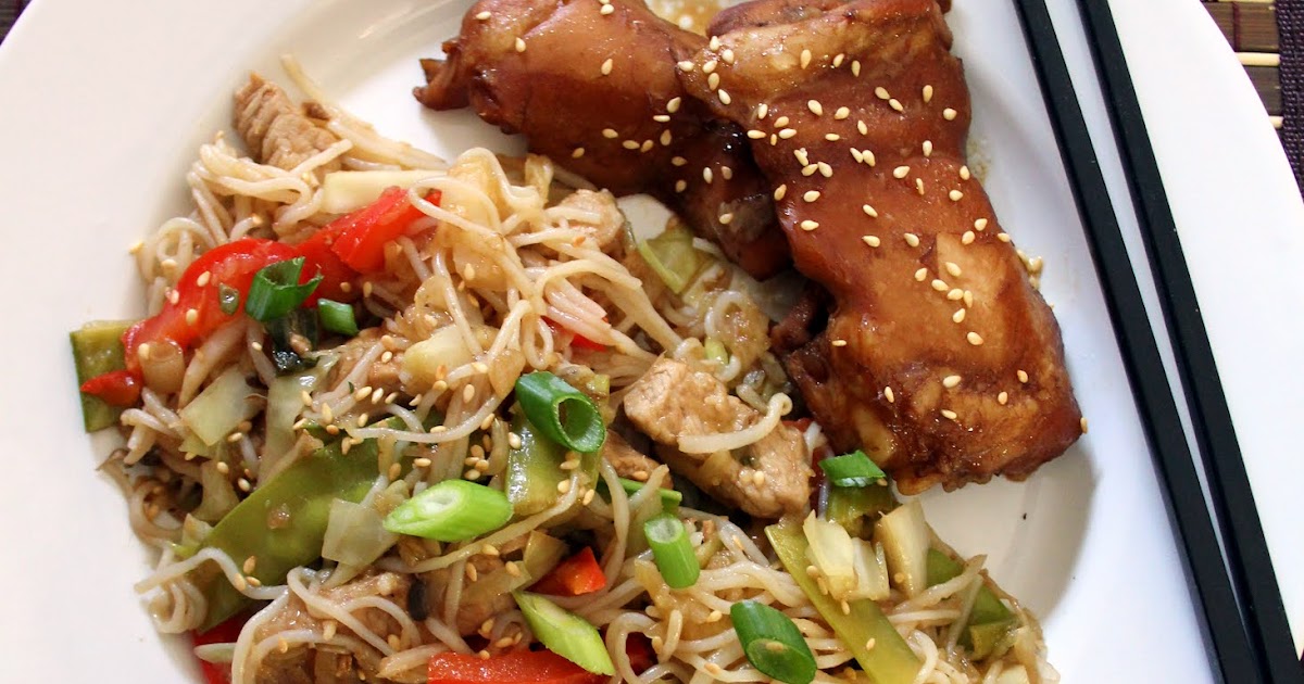 Keto Lo Mein with Chicken Yakitori